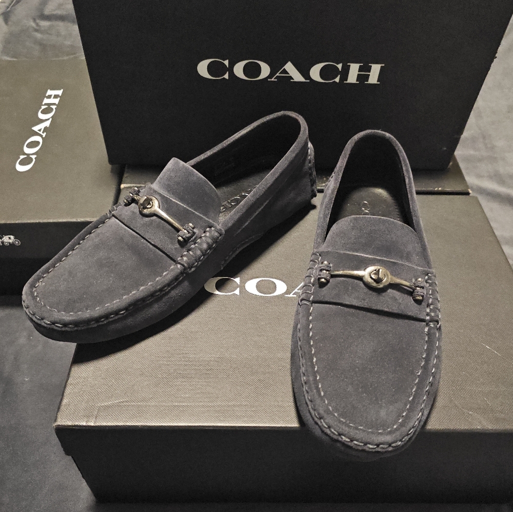 COACH TURNLOCK LOAFERS